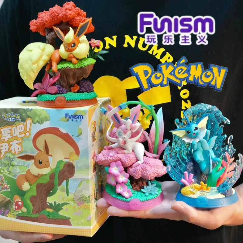 Pokemon Anime Merchandise - 2026 Original Funism Pokemon Serie Eevee