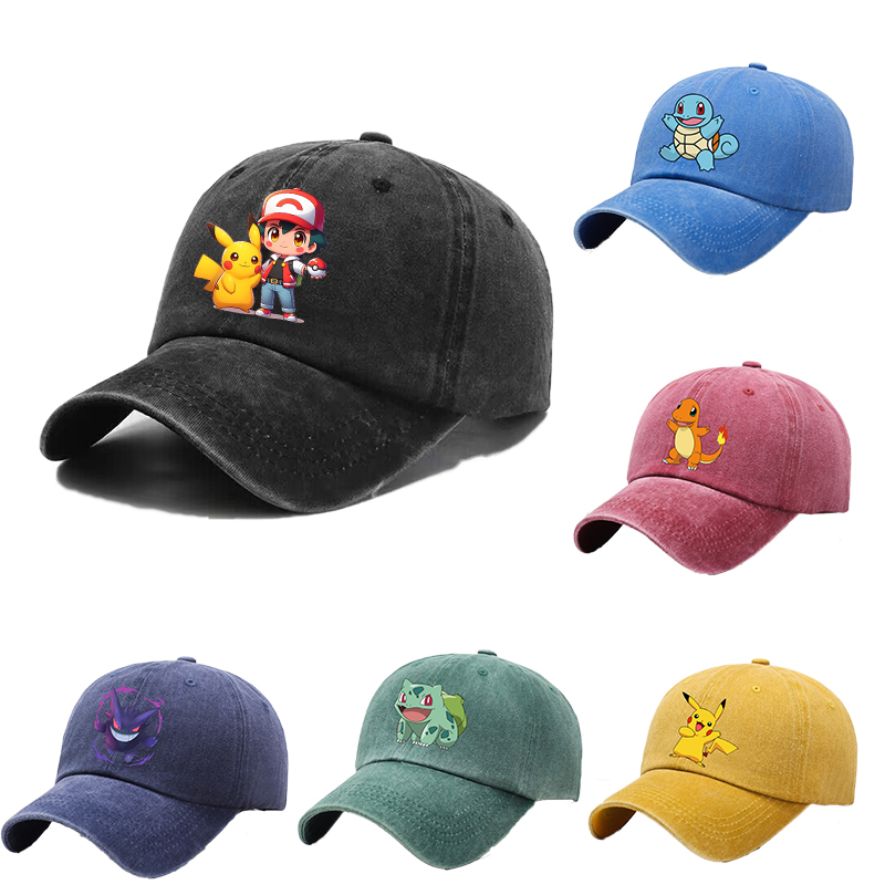 Pokemon Anime Merchandise - Children Baseball Cap Men Women Anime