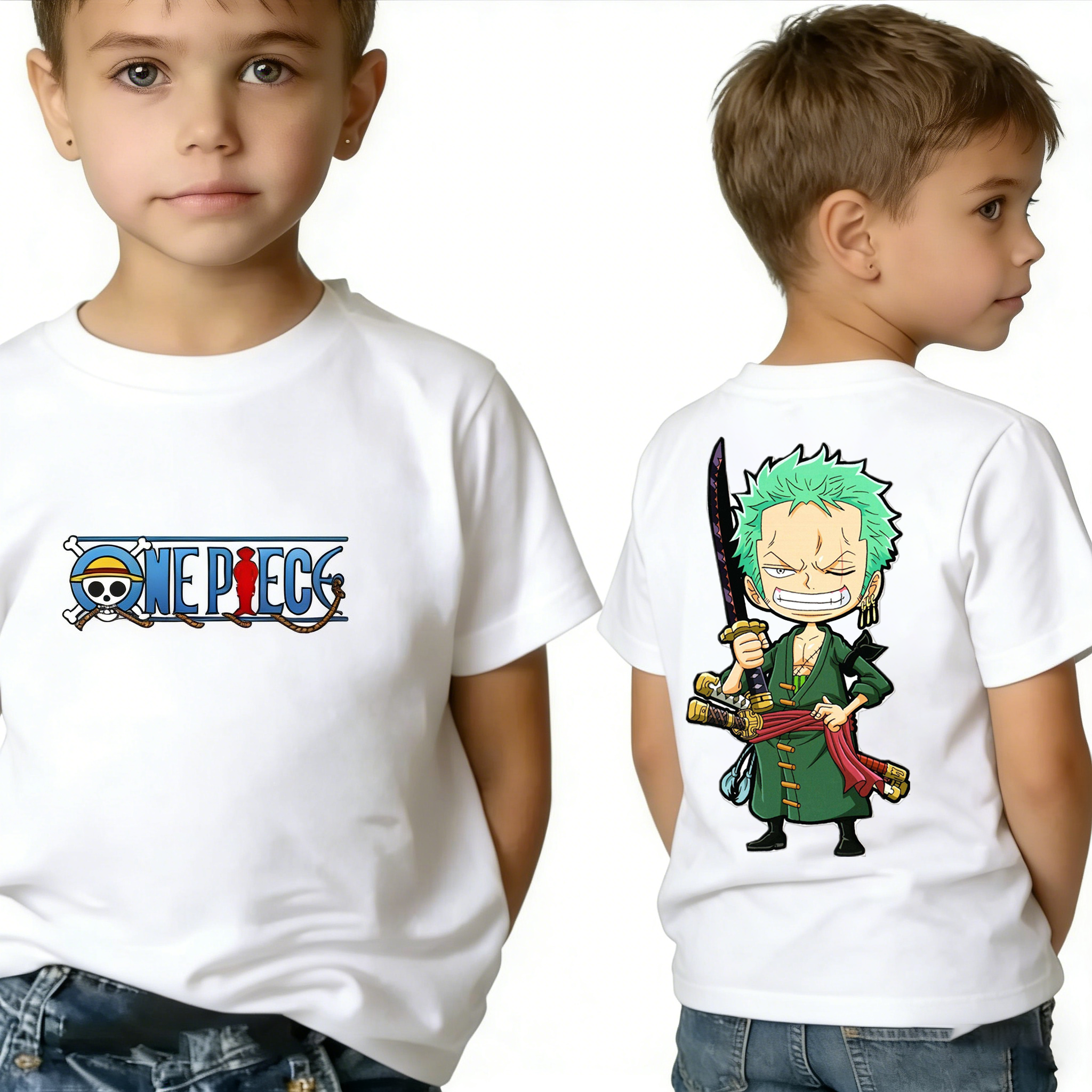 Zoro Anime Merchandise - One Piece Boy's Girl's T Shirt