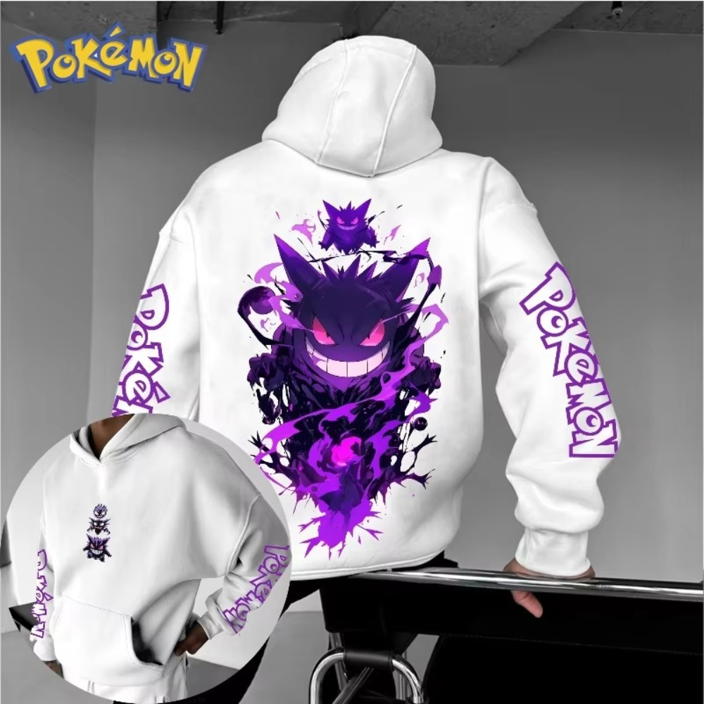 Men's New Pokémon Anime Gengar - مراجعة Anime Merchandise Shop وسعره