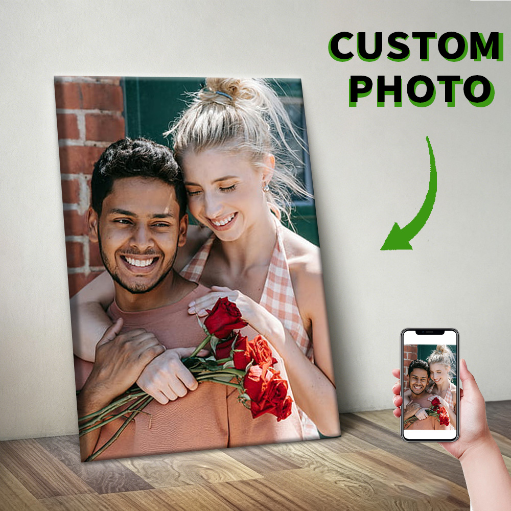 1 Pc Customized Photos on Canv - مراجعة Art Print Framed وسعره