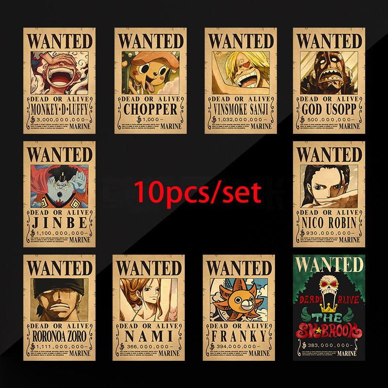 10pcs Anime One Piece Luffy 3  - مراجعة Zoro Anime Merchandise وسعره