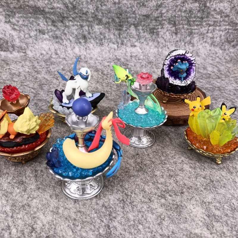 RE-MENT Pokemon Five Dynasties - مراجعة Pokemon Anime Merchandise وسعره
