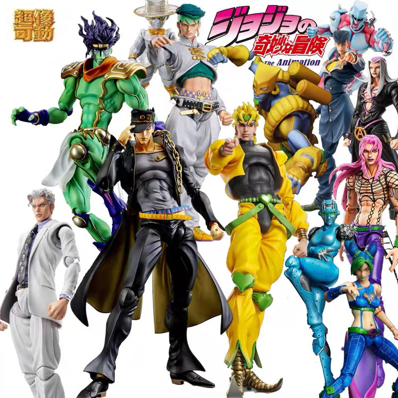 Super action statue 17cm Actio - مراجعة Jojo Anime Merchandise وسعره