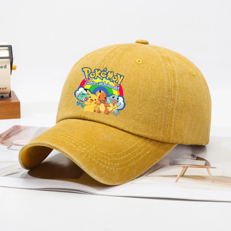 Children Baseball Cap Men Wome - مراجعة Pokemon Anime Merchandise وسعره