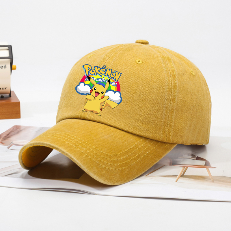 Children Baseball Cap Men Wome - مراجعة Pokemon Anime Merchandise وسعره