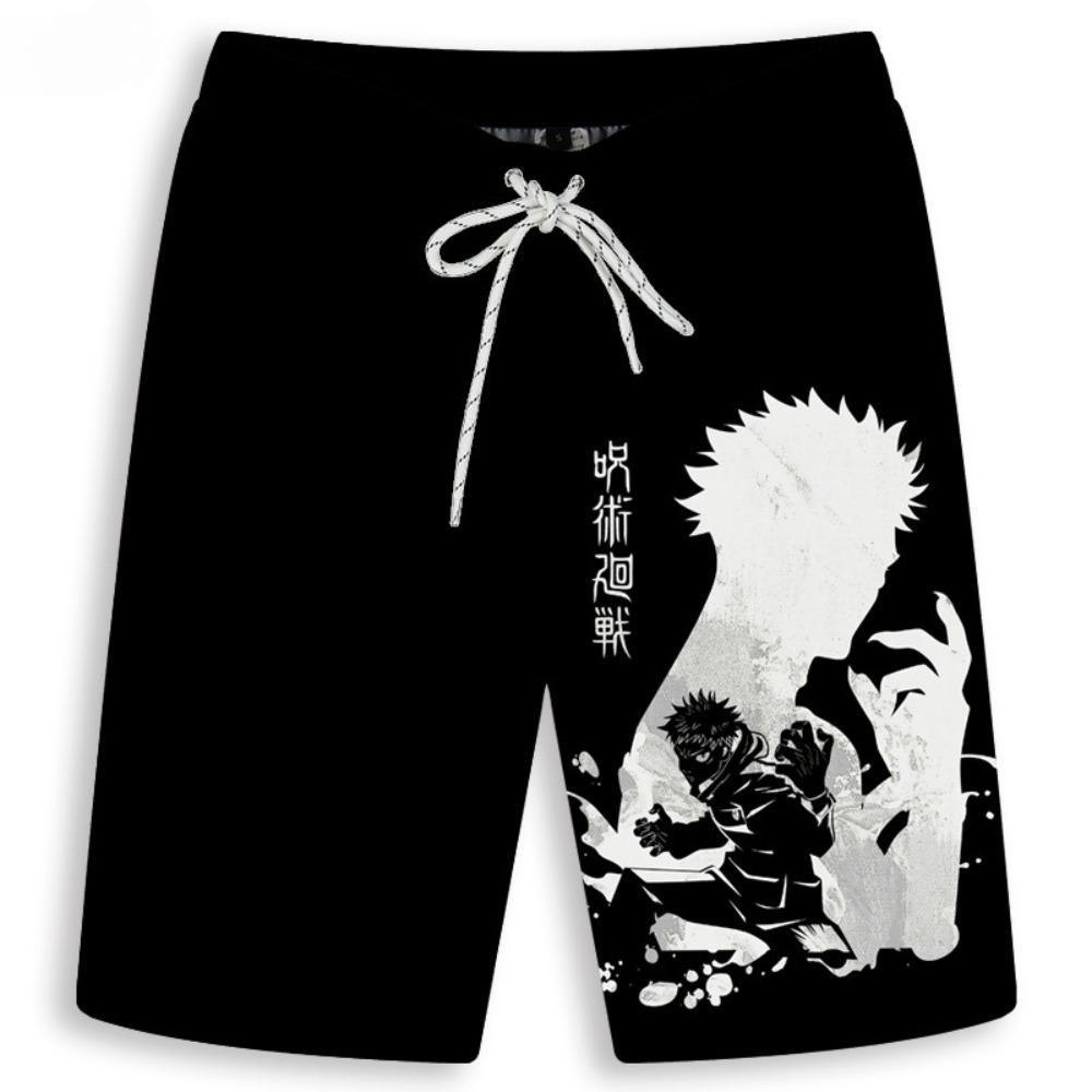 Men's Gojo Satoru Printed Shor - مراجعة Anime Merchandise Shop وسعره