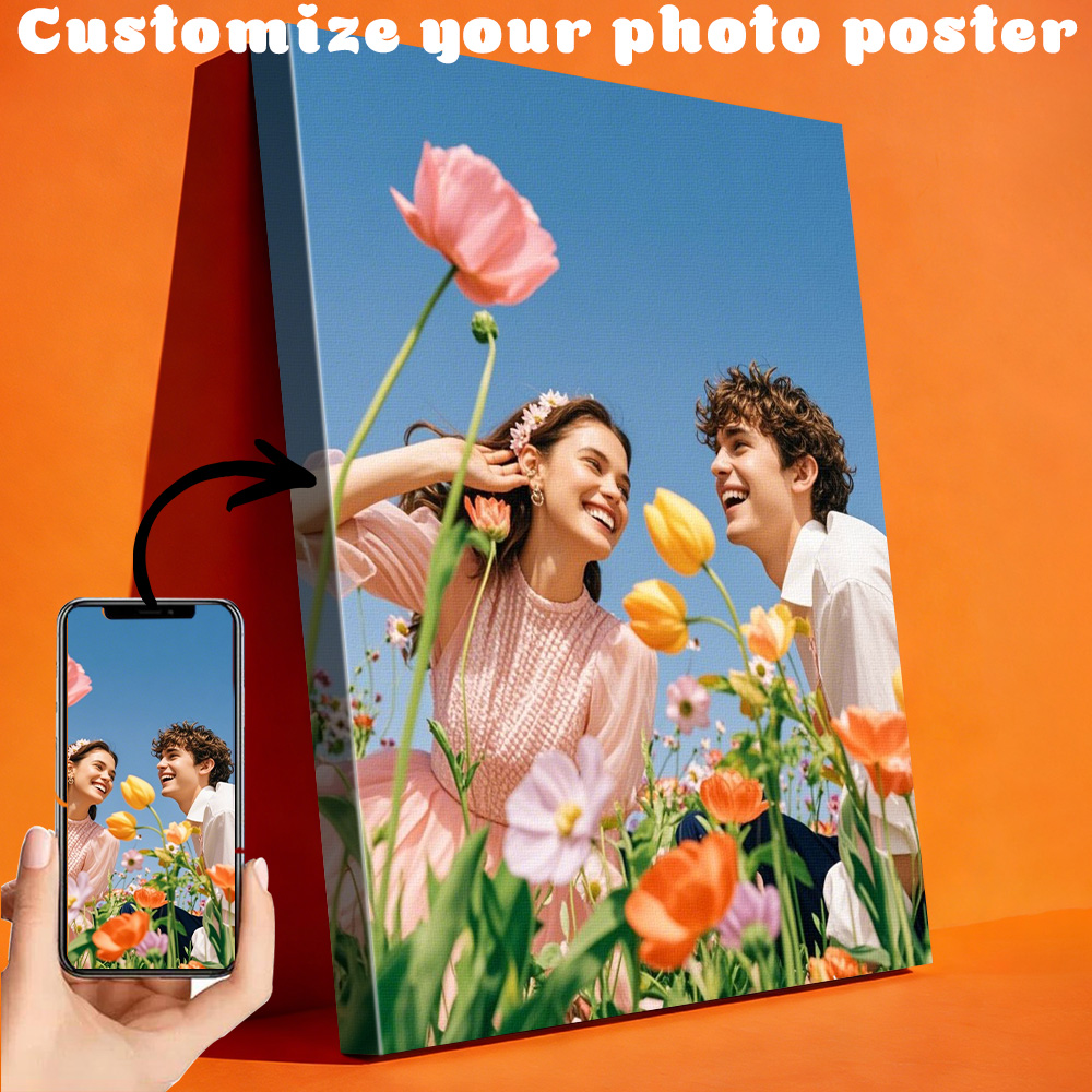 1 customized photo canvas, opt - مراجعة Art Print Framed وسعره