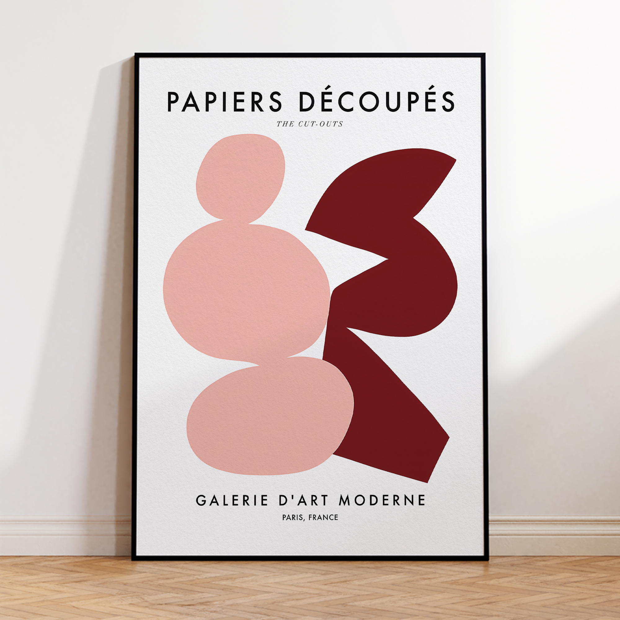 Modern Papiers Decoupes - Gale - مراجعة Art Print Framed وسعره