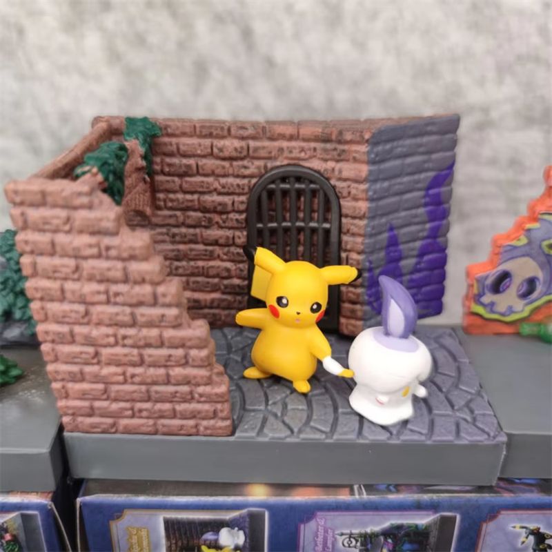 6pcs/set Anime Pokemon Town Se - مراجعة Pokemon Anime Merchandise وسعره