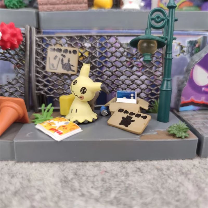 6pcs/set Anime Pokemon Town Se - مراجعة Pokemon Anime Merchandise وسعره