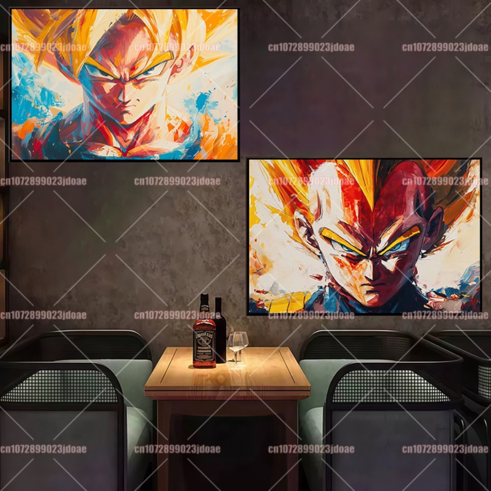 Dragon Ball Anime Wall Art - V - مراجعة Anime Poster Print وسعره