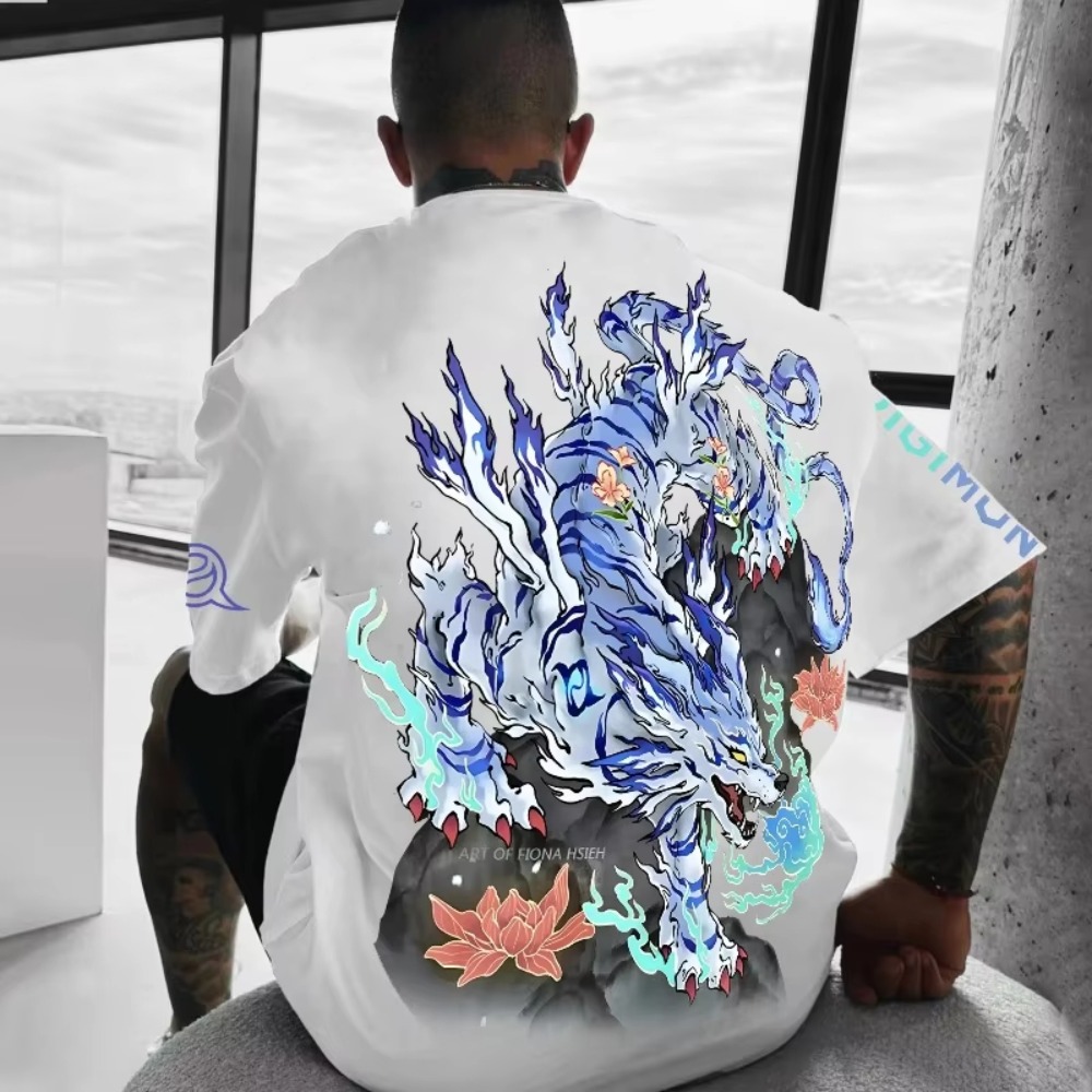 Men's New Summer  Digimon Adve - مراجعة Anime Merchandise Shop وسعره