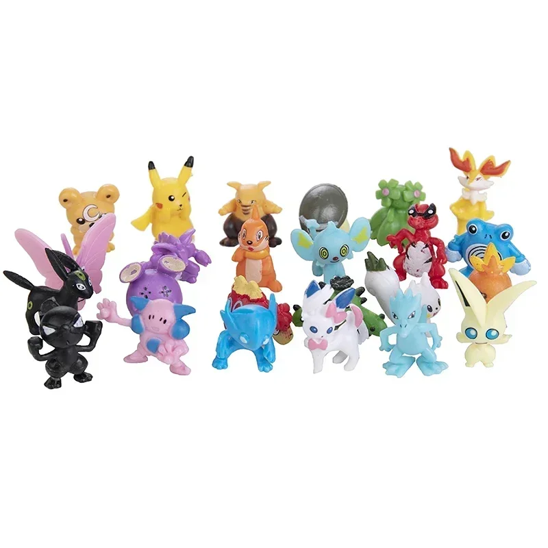 24pcs Pokemon Action Figure Pi - مراجعة Pokemon Anime Merchandise وسعره