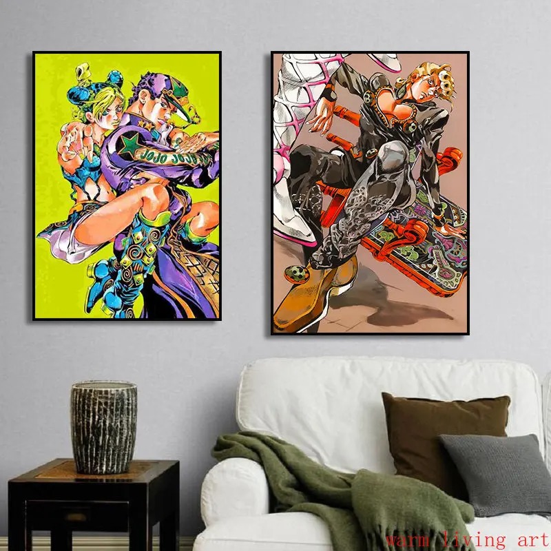 Classic Anime Poster JoJo's Bi - مراجعة Jojo Anime Merchandise وسعره