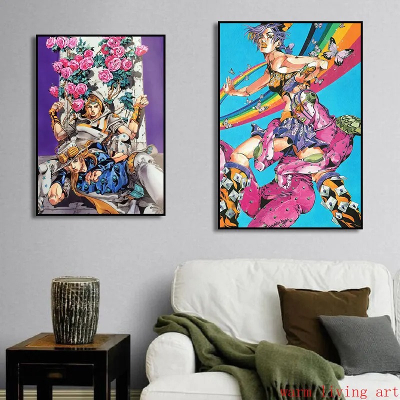 Classic Anime Poster JoJo's Bi - مراجعة Jojo Anime Merchandise وسعره