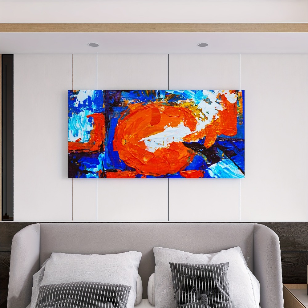 Abstract sun pattern canvas pr - مراجعة Art Print Framed وسعره