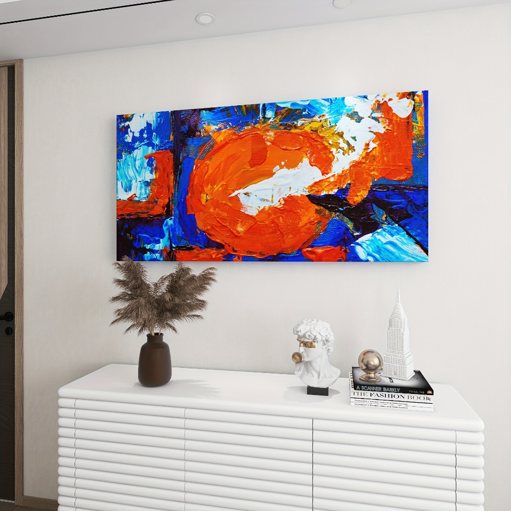 Abstract sun pattern canvas pr - مراجعة Art Print Framed وسعره