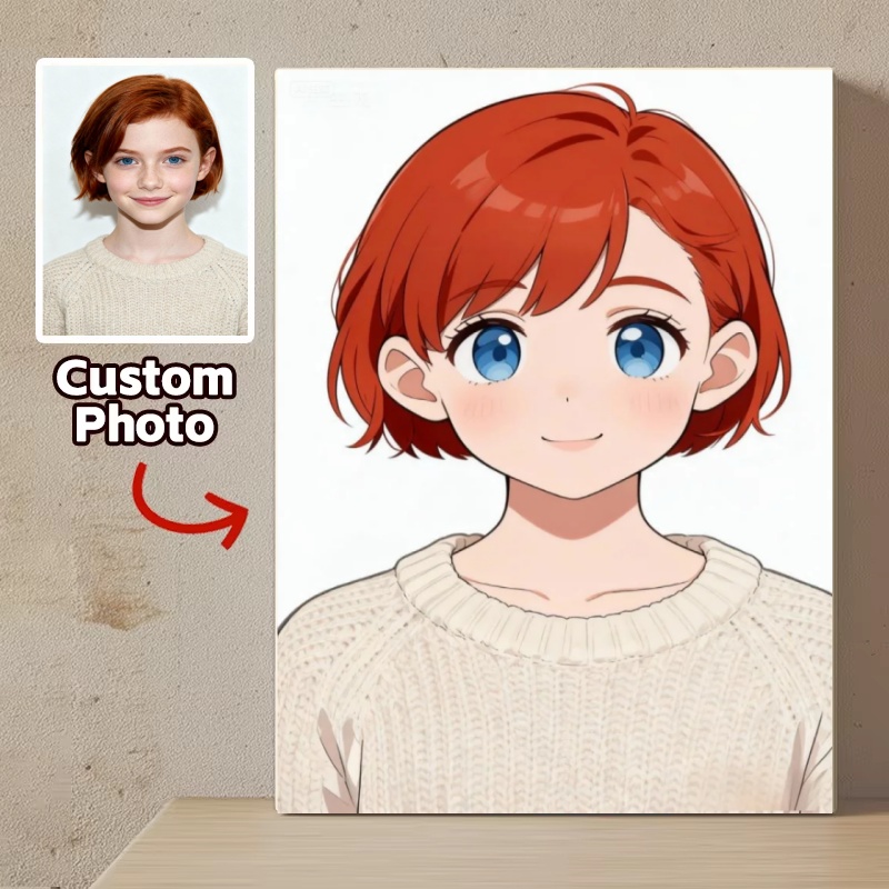 Custom Anime Cartoon Portraits - مراجعة Anime Poster Print وسعره