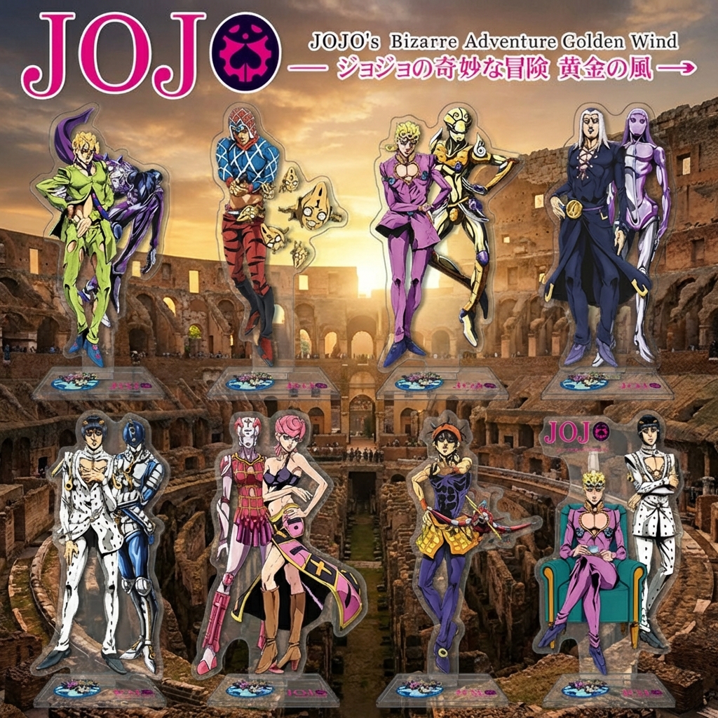 JOJO Bizarre Adventure Golden  - مراجعة Jojo Anime Merchandise وسعره