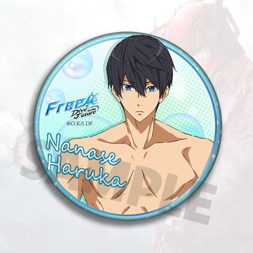 Free Swimming Club Anime Badge - مراجعة Official Merchandise Anime وسعره