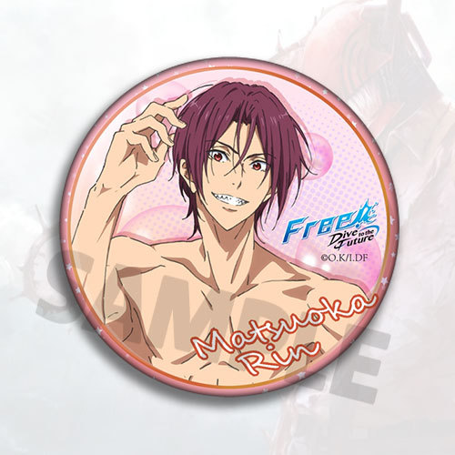 Free Swimming Club Anime Badge - مراجعة Official Merchandise Anime وسعره