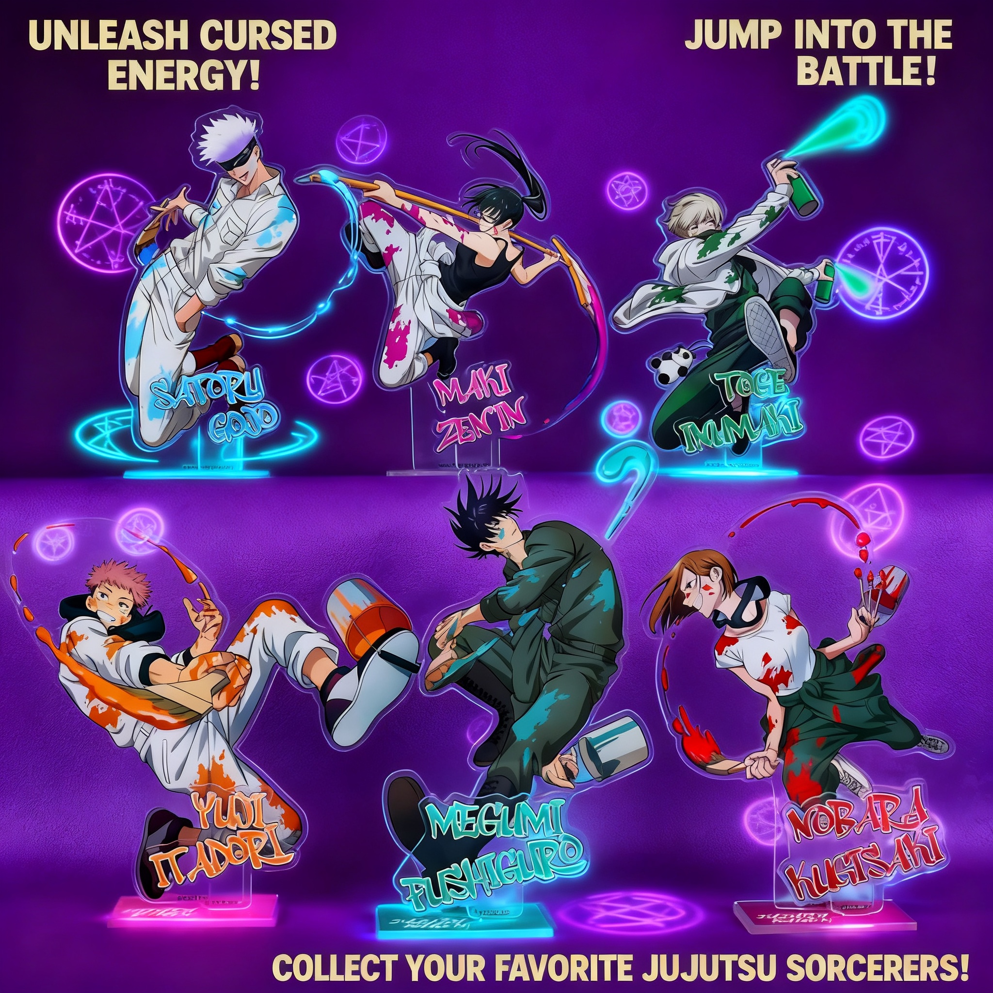 Official Jujutsu Kaisen Graffi - مراجعة Official Merchandise Anime وسعره