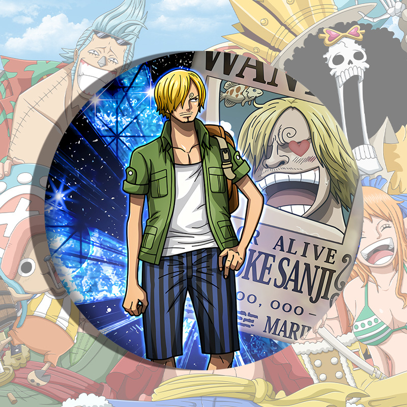 One Piece Luffy Zoro Sanji Ani - مراجعة Zoro Anime Merchandise وسعره