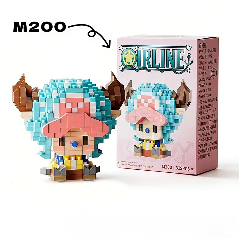 Anime Building Block Chopper B - مراجعة Zoro Anime Merchandise وسعره
