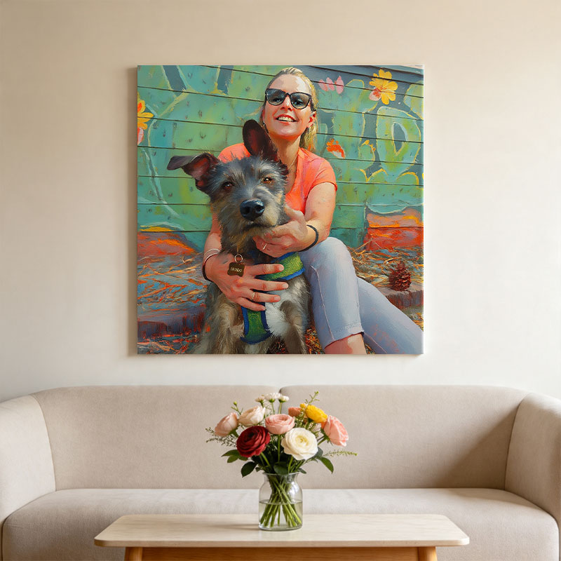 Upload Your Image for Canvas W - مراجعة Art Print Framed وسعره