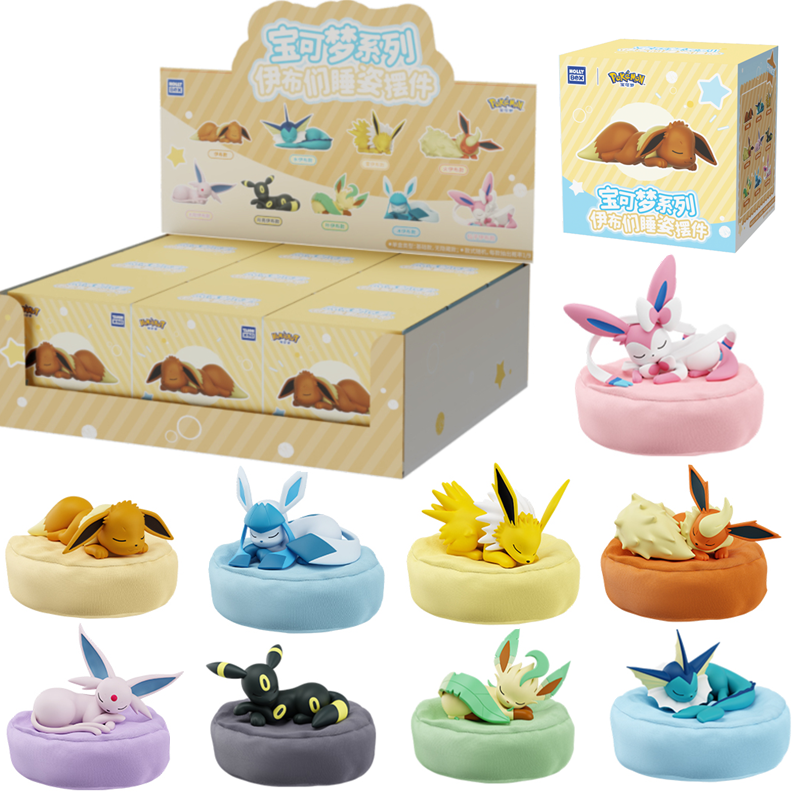9pcs Anime Pokémon Eeveelution - مراجعة Pokemon Anime Merchandise وسعره