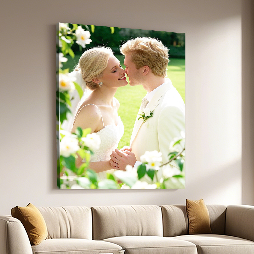 1 Pc Custom Photos with DIY Wo - مراجعة Art Print Framed وسعره