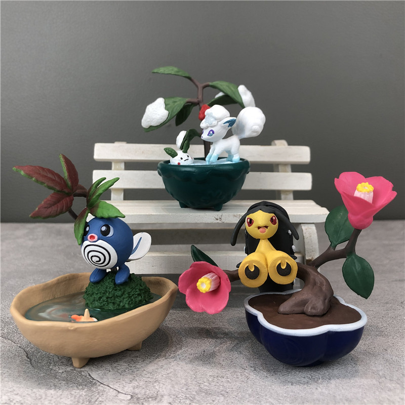 ReMent Pokemon Bonsai Collecti - مراجعة Pokemon Anime Merchandise وسعره