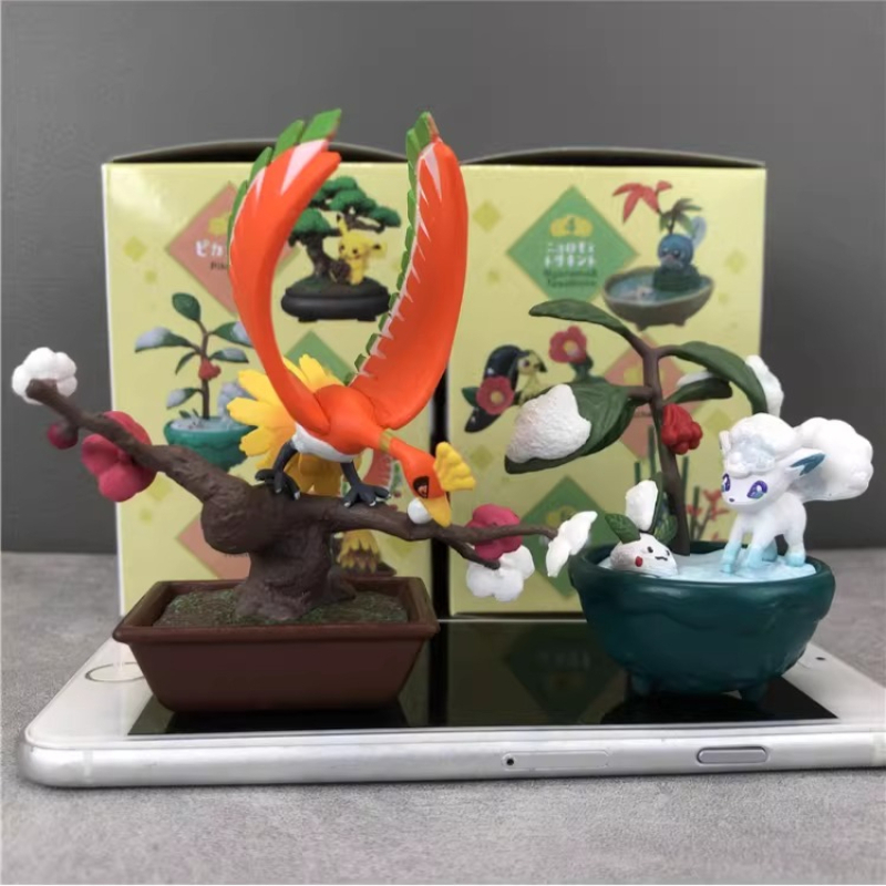 ReMent Pokemon Bonsai Collecti - مراجعة Pokemon Anime Merchandise وسعره