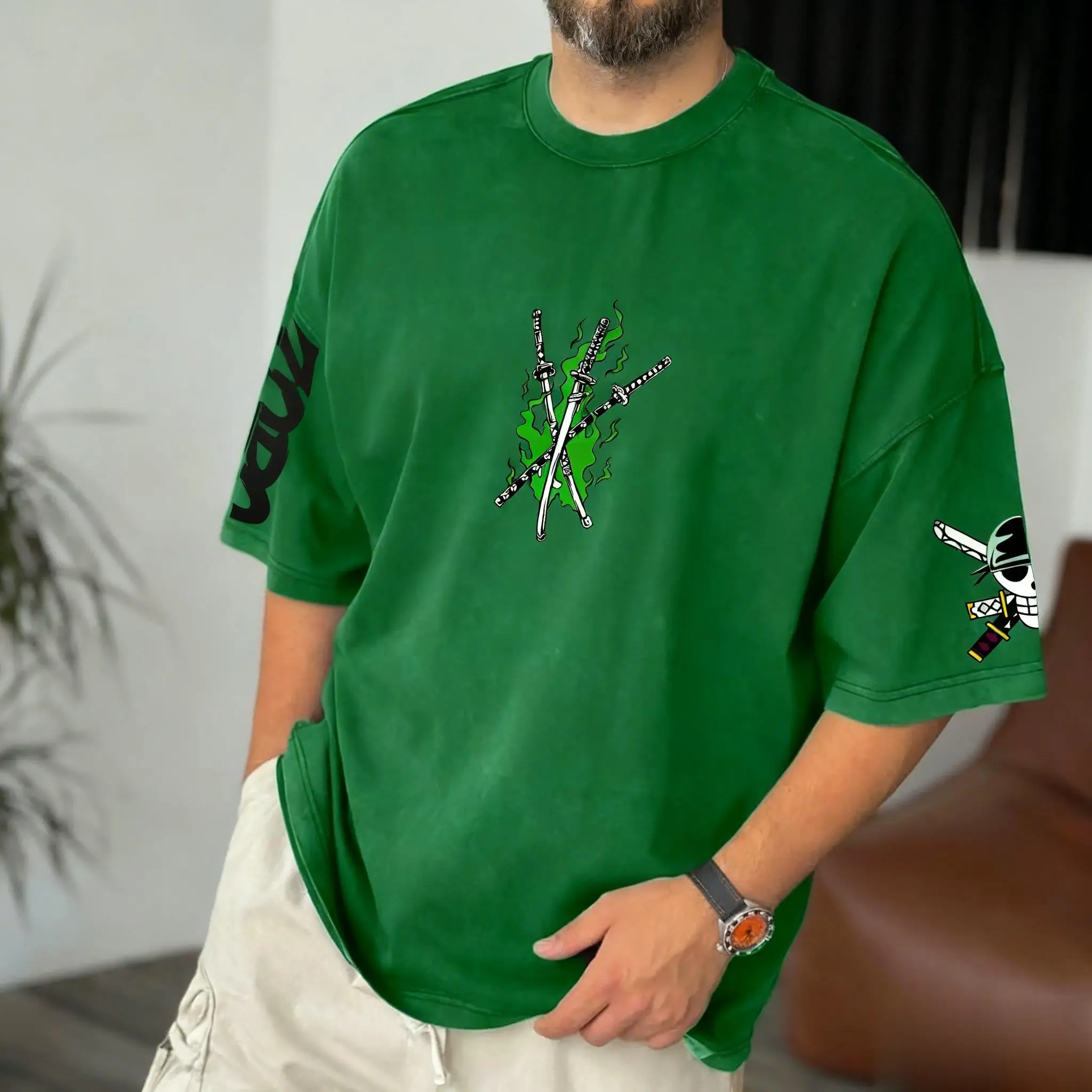 Summer Y2k Anime One Piece Zor - مراجعة Zoro Anime Merchandise وسعره